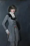 Randall Davey, Miss Taylor, Oil on canvas