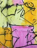 Patsy Fleming, Children, Color lithograph