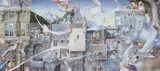 Daniel Merriam, Zurich Gnomes (Heidelberg), Watercolor