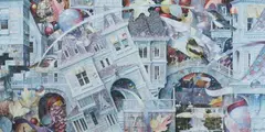 Daniel Merriam, 25 Blue Street, Watercolor