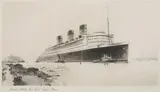 Frank Henry Mason, Cunard White Star Liner 'Queen Mary', Etching