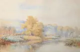 Jasper Francis Cropsey, Serenity on the Pond