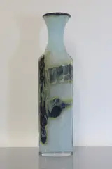 Samuel Herman (1936-2020) by Sam Herman, c.1970s, a large Val St Lambert studio glass vase, sold May 2023