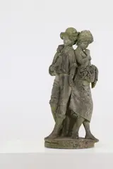 Cesare Lapini, Untitled, a carved marble figure group