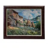 Firmado Carbonell, Paisaje, Óleo sobre tela. 87 x 113 cm