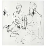 Luis Nishizawa, Untitled, Tinta sobre papel