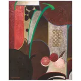 Carlos Oropeza, Cerezas, 1983, Óleo sobre tela