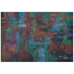 Kishio Murata, Untitled, 1967, Óleo sobre tela
