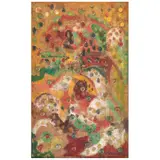 Alberto Gironella, Reyna Montaña, Mixta sobre madera