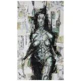 Kenta Torii, Untitled, Óleo sobre madera