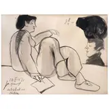 Jose Luis Cuevas, Autorretrato con pintora