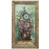 Firma Ilegible, Bouquet, Óleo sobre tela