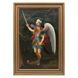 Lo Pizano, Arcángel Uriel, Óleo sobre tela