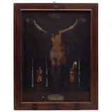 Vera Efigie del Señor de Chalma, MÉXICO, SIGLO XVIII, Óleo sobre tela