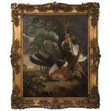 A la Manera de Jan Weenix, PAÍSES BAJOS, (1642 – 1719), Óleo sobre lienzo