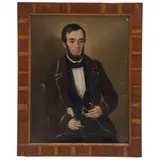Retrato de Caballero, MÉXICO, SIGLO XIX