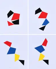 Jo Niemeyer, Serie von 6 Serigrafien, 2003, 6 Farbserigrafien und einem Deckblatt auf leichtem Karton