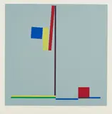 Anton Stankowski, Ohne Titel, 1939-72, Farbserigrafie auf Velin