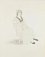 David Hockney, Celia, 1969, Radierung auf Velin