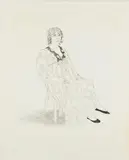 David Hockney, Celia, 1969, Radierung auf Velin