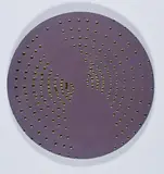 Rastersonne by Otto Piene, 2009, Ton mit Goldglasur, farbig gefasst, sold Aug 2020