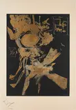The Face in the Windmill by Salvador Dalí, 1965, Farblithografie auf Velin, sold Jan 2021