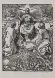 Das jüngste Gericht by Albrecht Durer, 1511, Holzschnitt auf Papier, sold Nov 2020