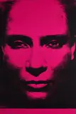 Katharina Sieverding, Die Sonne um Mitternacht schauen (7A/III/196/1973, monocrome-pink), 2015, Farbfotolithografie auf Velin