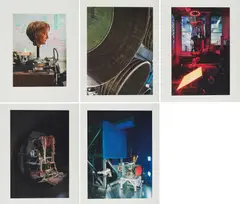 Thomas Struth, Nature &amp; Politics Engines, 2013, Mappe mit 5 Farbfotolithografien auf Velin
