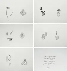 Abraham David Christian, Mappe mit 10 Radierungen, 1993, Jeweils: Radierungen auf Velin (Doppelbogen)