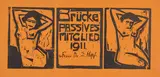 Karl Schmidt-Rottluff, Mitgliedskarte für die passiven Mitglieder der "Brücke"