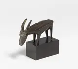 Ewald Mataré, Steinbock, 1935, Bronze, dunkelbraun patiniert