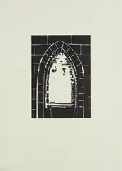 Hubert Kiecol, Ohne Titel, 1985, Holzschnitt auf Velin