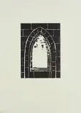 Hubert Kiecol, Ohne Titel, 1985, Holzschnitt auf Velin