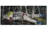 Armen Eloyan, Bleeding nose (#95), 2006, Öl auf Leinwand