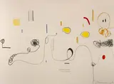 Christian Rosa, Home Sweet Home, 2014, Öl, Kohle, Blei- und Ölstift und Kunstharzsiegel auf Leinwand