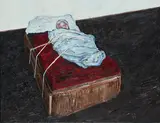 Ronald Ophuis, "Kosovo 2000", 2008, Öl auf Leinwand
