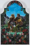 Mathew Weir, "Death and the Cripple", 2007, Öl auf Leinwand