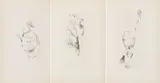 Visages by Wols und Jean-Paul Sartre, 1948, Text von Sartres mit 4 Radierungen von Wols auf Velin, sold Apr 2022