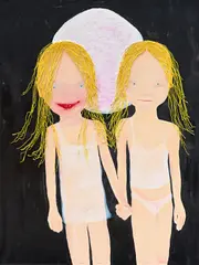 Heike Kati Barath, Ohne Titel, 2007, Öl, Lack und Fugendichter auf Leinwand