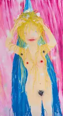 Heike Kati Barath, Ohne Titel, 2006, Öl, Lack und Fugendichter auf Leinwand