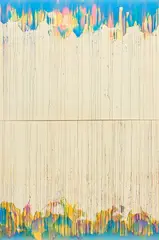 Zhivago Duncan, "Armageddon", 2016, Tusche und Hasenleim auf Leinwand
