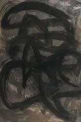 Andrej Golder, Ohne Titel, 2015, Lack, Staub und Fixativ auf Leinwand