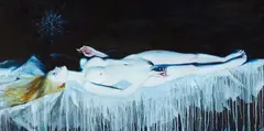 Natacha Ivanova, L´Étoile, 2006, Öl auf Leinwand