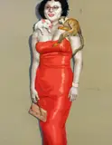 Ji Li, Ohne Titel (Pets Series), 2006, Öl auf Leinwand