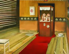 Marcin Lukasiewicz, "Karnienie", 2005, Öl auf Leinwand