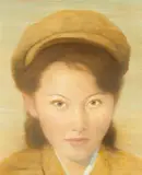 Zhilong Qi, Chinese Girl No. 8, 2005, Öl auf Leinwand