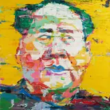 Zhenyu Ren, Another Portrait No. 9, 2007, Öl auf Leinwand