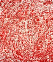 Ruotao Xu, "Rot", 2010, Öl auf Leinwand