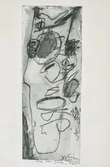Aus: ORG by Walter Stöhrer, 1961, Farbradierung auf Bütten, sold Jun 2021